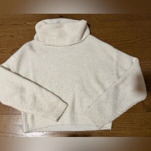 Cupcakes & Cashmere Joanna Cream Cowl Neck Sweater